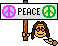 peace end love